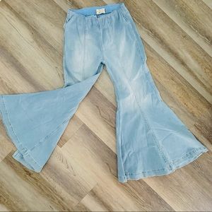Free People Pull On Flare Pants
